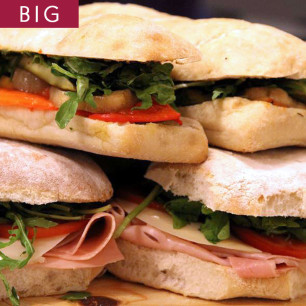 Sandwiches platter collection and delivery from Pinocchio Restaurant