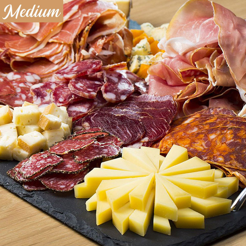 CURED MEAT AND CHEESE - MEDIUM PLATTER