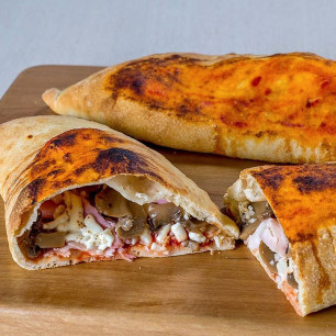 Italian "Calzone" collection and delivery from Pinocchio Restaurant