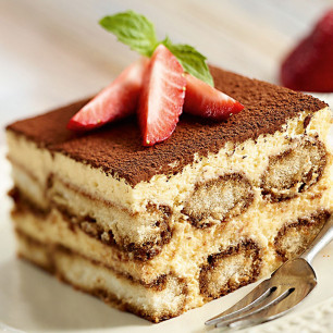 Homemade Tiramisu collection and delivery from Pinocchio Restaurant