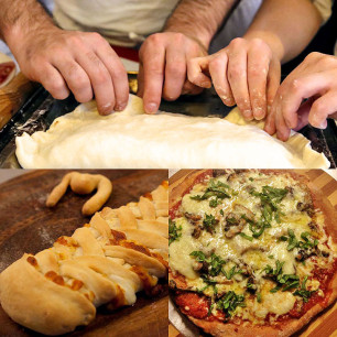 Italian homemade pizza & calzone cookery class - May 8th, 2027
