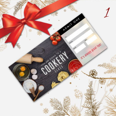 GIFT VOUCHER - 1 COOKERY CLASS at Pinocchio Cookery School