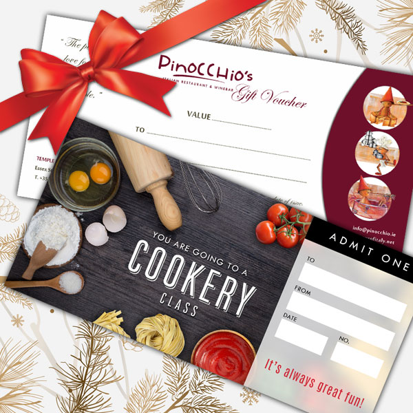 gift vouchers pinocchio